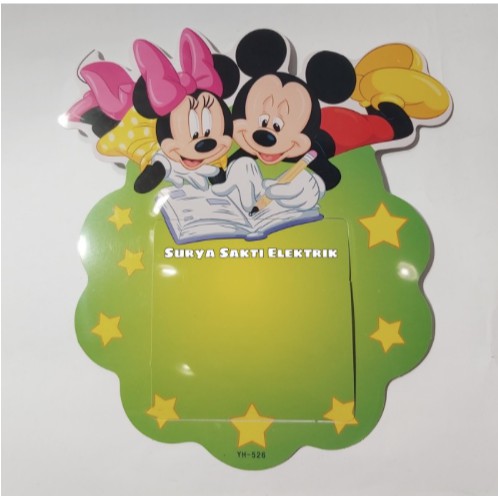 

STIKER SAKLAR MICKEY AND MINNIE MOUSE DISNEY