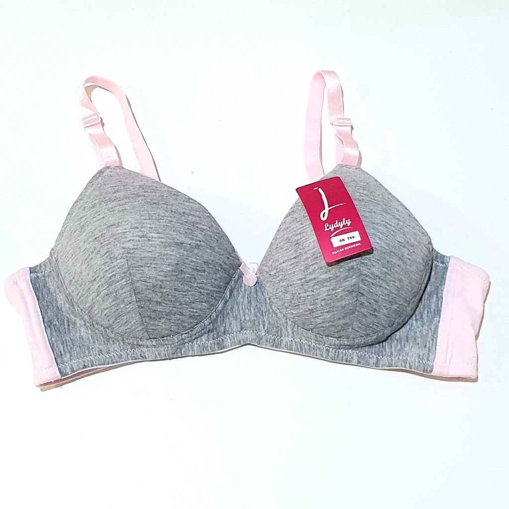 Bra / BH Lydyly SK 749 (Busa Tipis, Tanpa Kawat, Cup B, Kait 2)