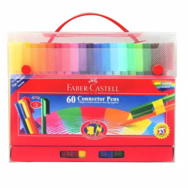 

Connector Pen Faber Castell 60 Warna