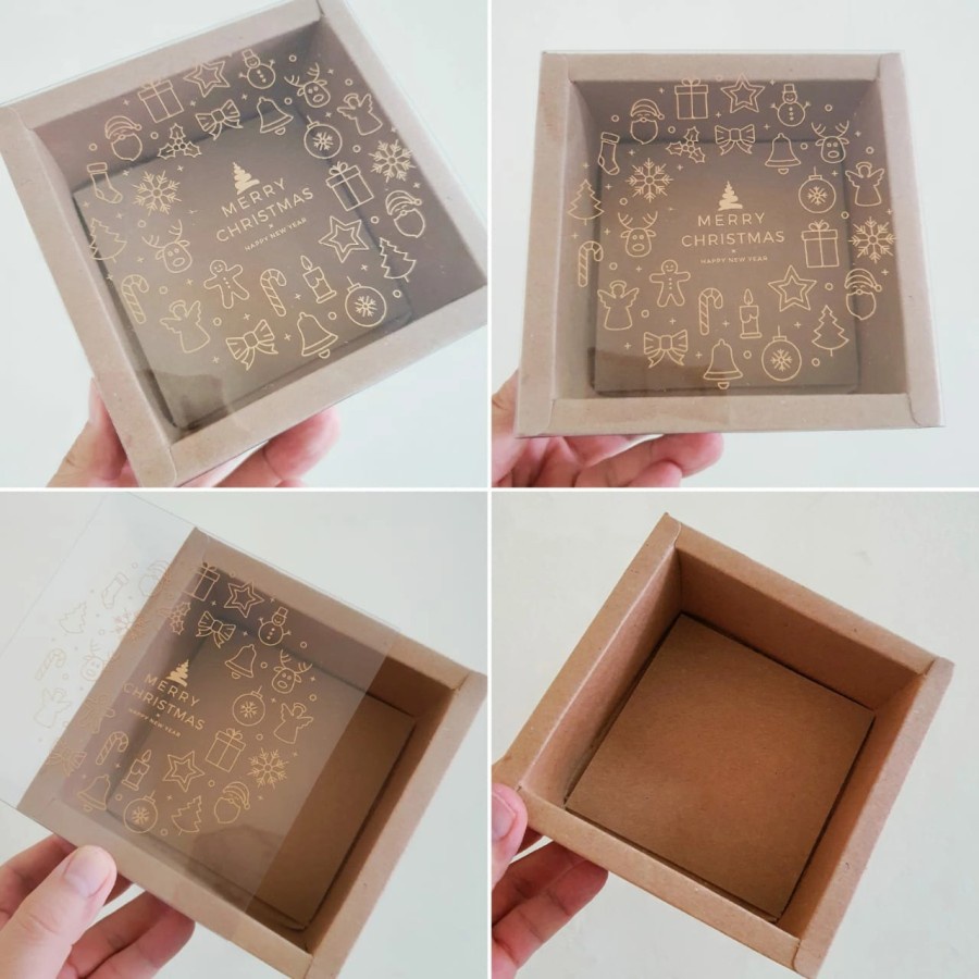 

Dus Mika Natal Kotak Kemasan Box Kue Lapis Legit Dus Eggtart Merry Christmas Packaging Hampers - 5 Pcs
