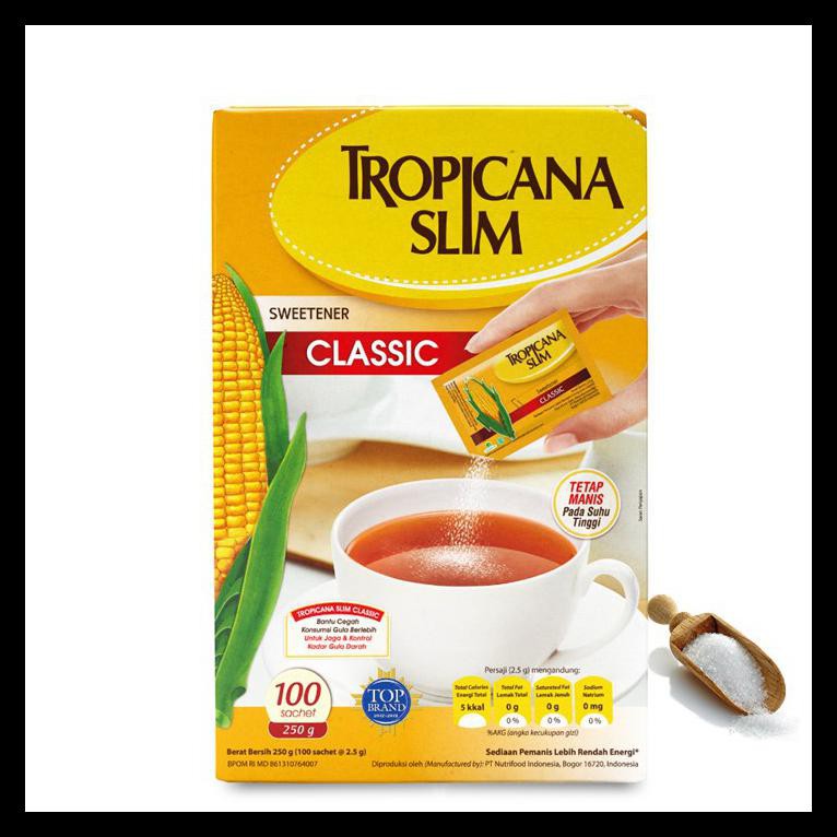 

PRODUK TERBAIK TROPICANA SLIM SWEETENER CLASSIC 100 S