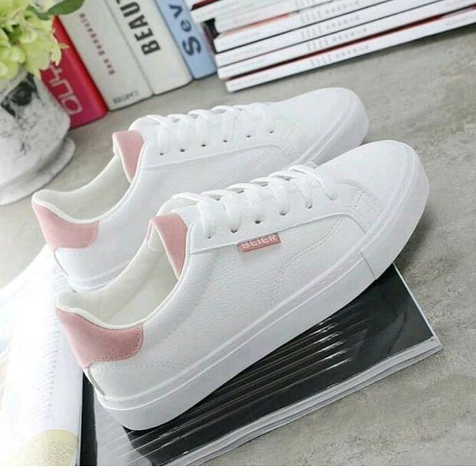 Sepatu Wanita Kts Poxing Beier Sapatu Kets Bertali Shoe Shoes Swpatu Perempuan FSH153 Cladiva [AGI.1