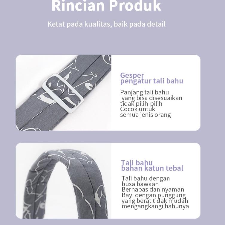 SALEE.. Original Gendongan Bayi Ergonomis ssc/ M Shape