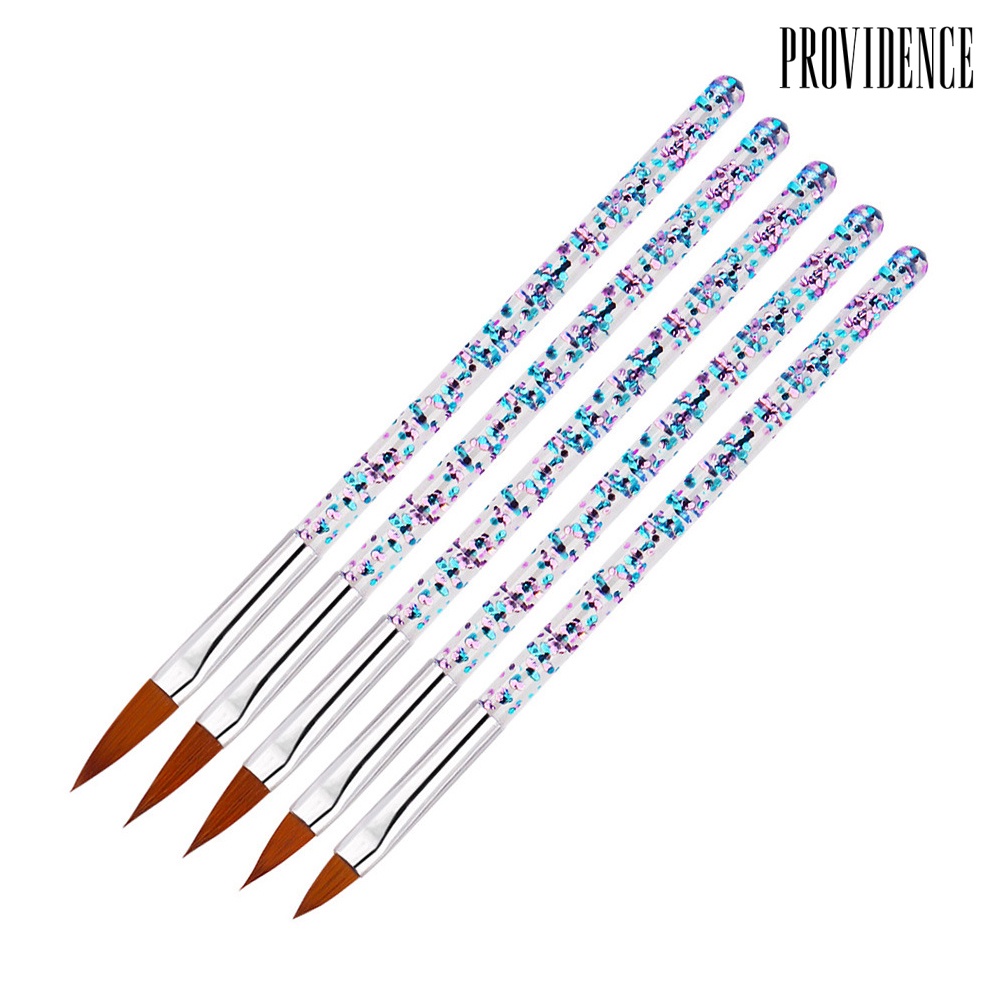 Providence 5Pcs/Set Flower Pattern Nail Art Painting Brushes Drawing Pens Manicure Tools