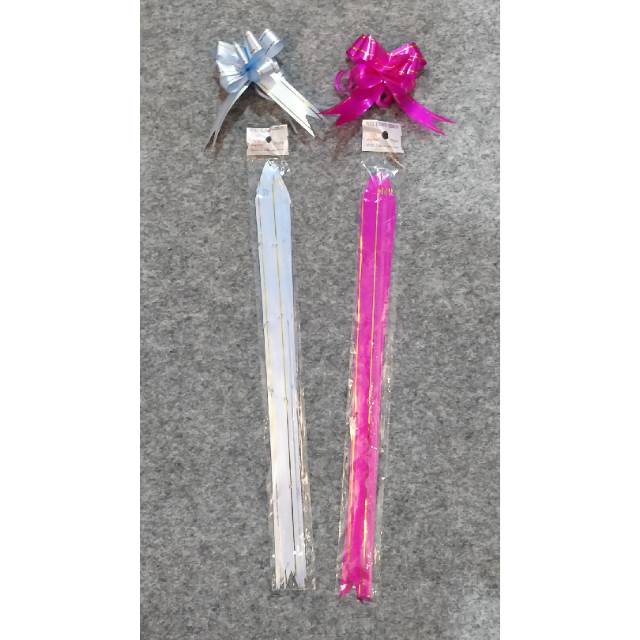 

Pull Flower Ribbon 23mm isi 10pcs (Pita Tarik)
