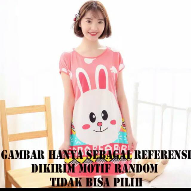 Daster spandek korea jersey halus adem lembut anak dewasa