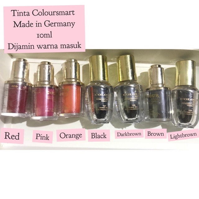 COLORSMART TINTA SULAM ALIS / BIBIR COLOURSMART MADE IN GERMANY / CS LAB PENGHAPUS SULAM/ DR DRAWING COLOR ERASER / DR DRAWING BOOSTER/ CLS PENGUAT Warna SULAM