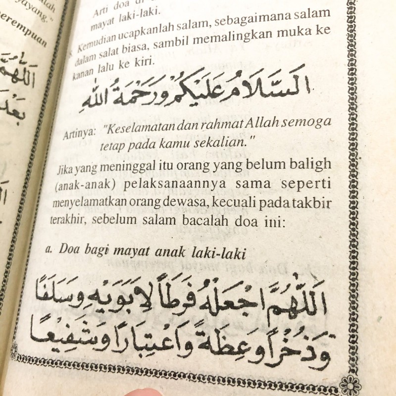 Buku Tuntunan Shalat Jenazah Dan Tasbih Shopee Indonesia