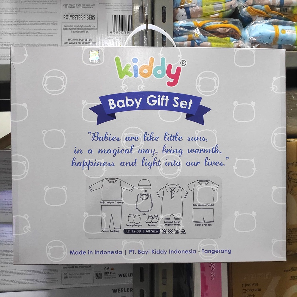 Kiddy Baby Hampers Baby Gift set All Size Paket Hadiah Kado Pakaian Baju Bayi Baru Lahir