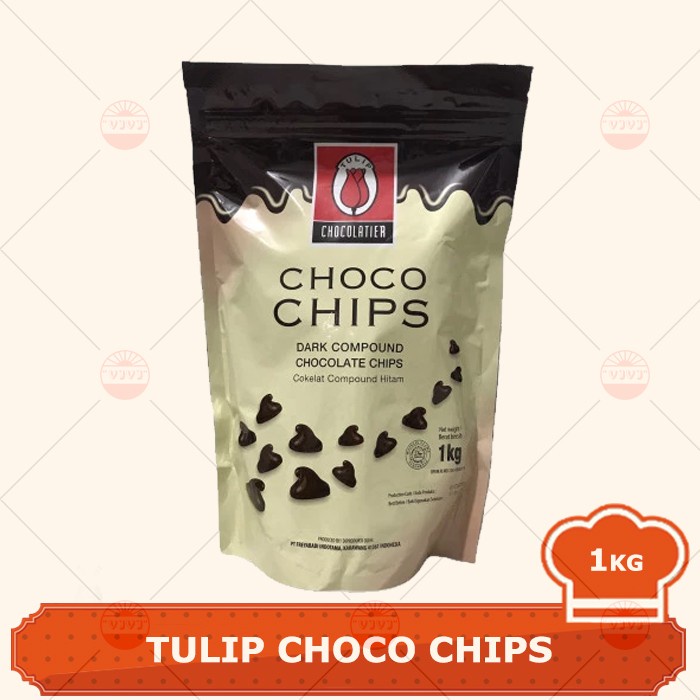

Tulip Choco Chips Kemasan 1Kg