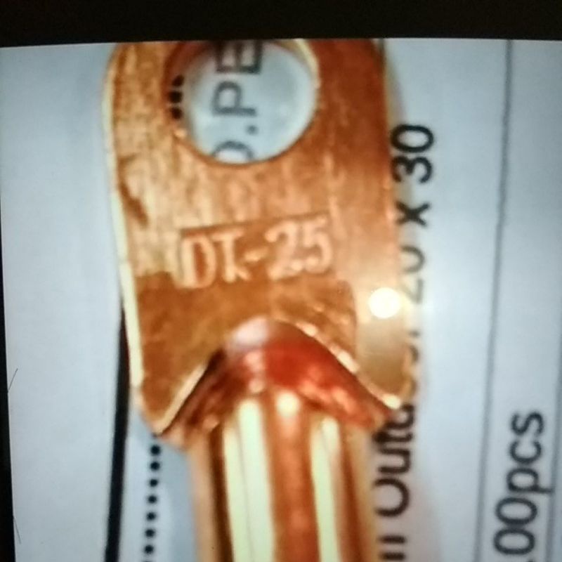 SKUN TEMBAGA 25MM 25 MM LONG SIZE COOPER