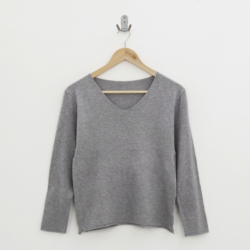 Vise basic top grey -Thejanclothes