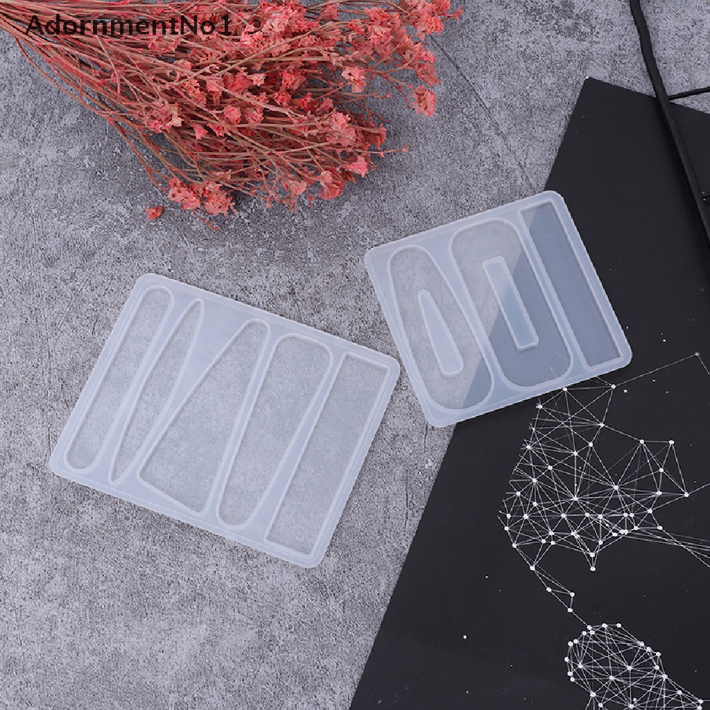 (AdornmentNo1) 1pc Cetakan Resin UV DIY Bahan Silikon Untuk Wanita