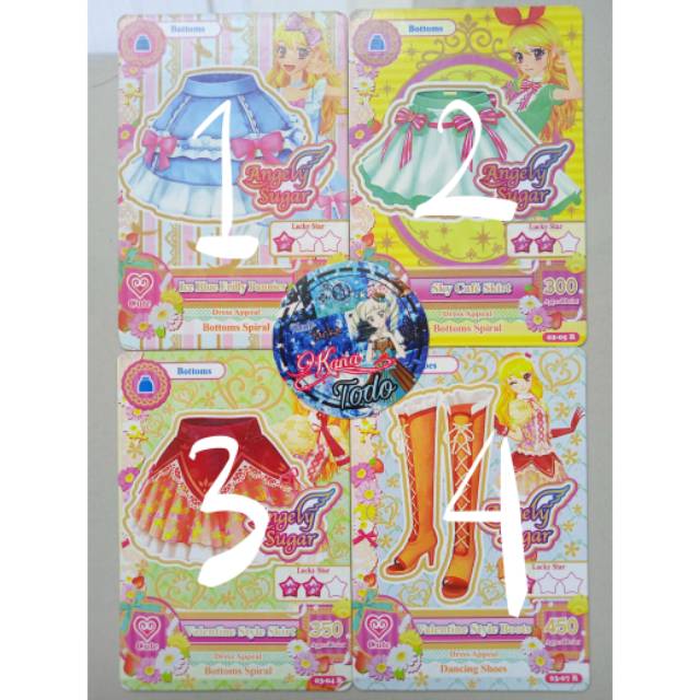 Kartu Aikatsu Rare Palsu (Satuan)