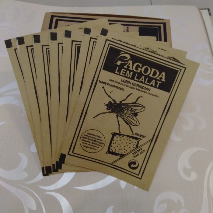 1 Pcs Lem Lalat PAGODA Perangkap Serangga Super Lengket