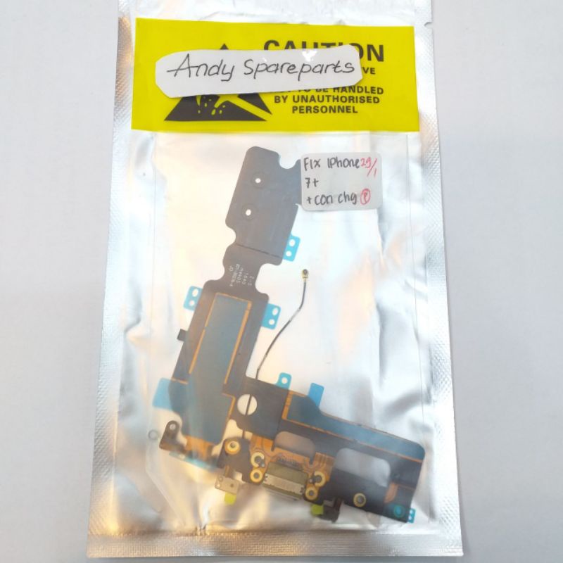 FLEXIBLE CHARGER IPHONE 7+ iPHONE 7 PLUS KONEKTOR CHARGER CON CAS