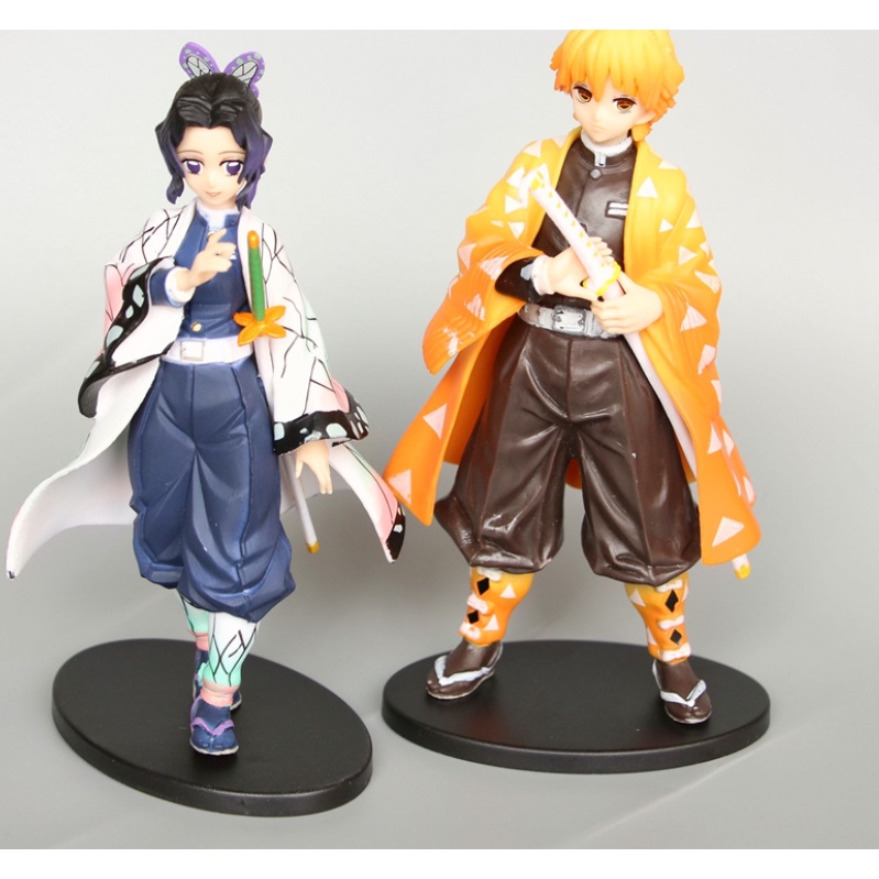 Demon Slayer Figure Original Tanjiro Kamado Kyojuro Rengoku Demon Slayer Vibration Stars Action Figure Anime