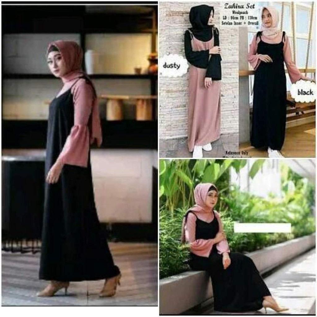 ZAHIRA DRESS GAMIS MUSLIM