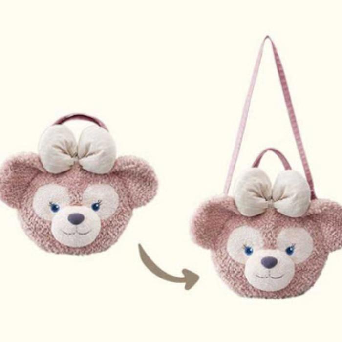 Japan Disney Duffy Bear Shellie May Face 3Ways Bag