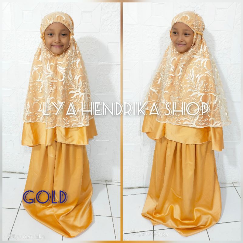 Mukena anak premium mewah