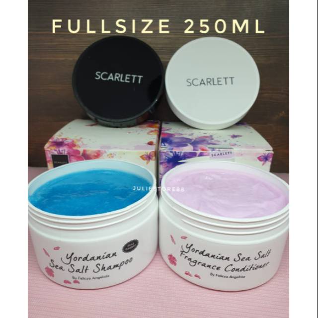 Scarlett Whitening Yordanian Seasalt Shampoo & Conditioner Scarlett Shampoo