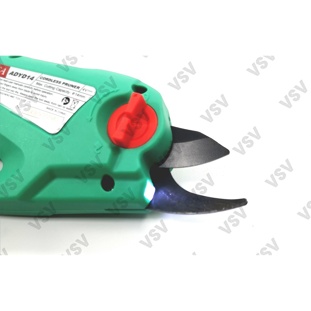 DCA Cordless Pruner ADYD14 Gunting Dahan Otomatis Battery DCA