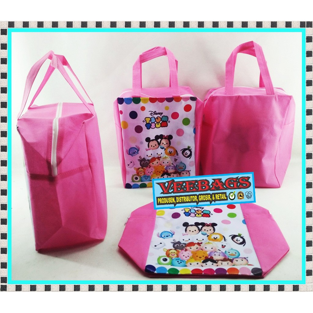 Tas Ultah, Tas Ulang Tahun, Goodie Bag, Perlengkapan Ulang tahun, Tas Ultah Karakter Princes-4