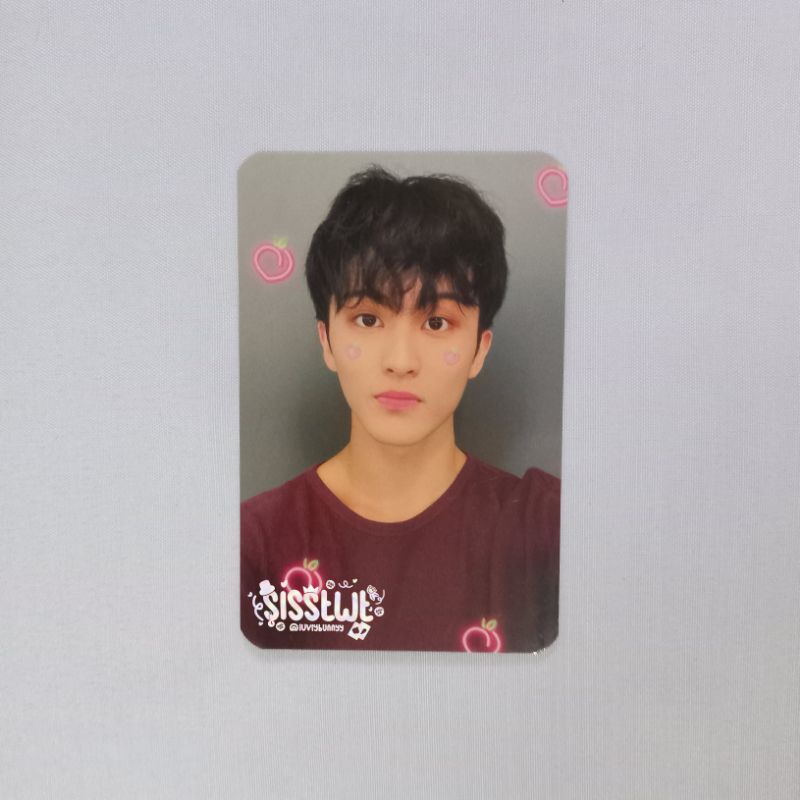Photocard Benefit Yizhiyu/Yzy Mark NCT Dream 'Hot Sauce' pt 1