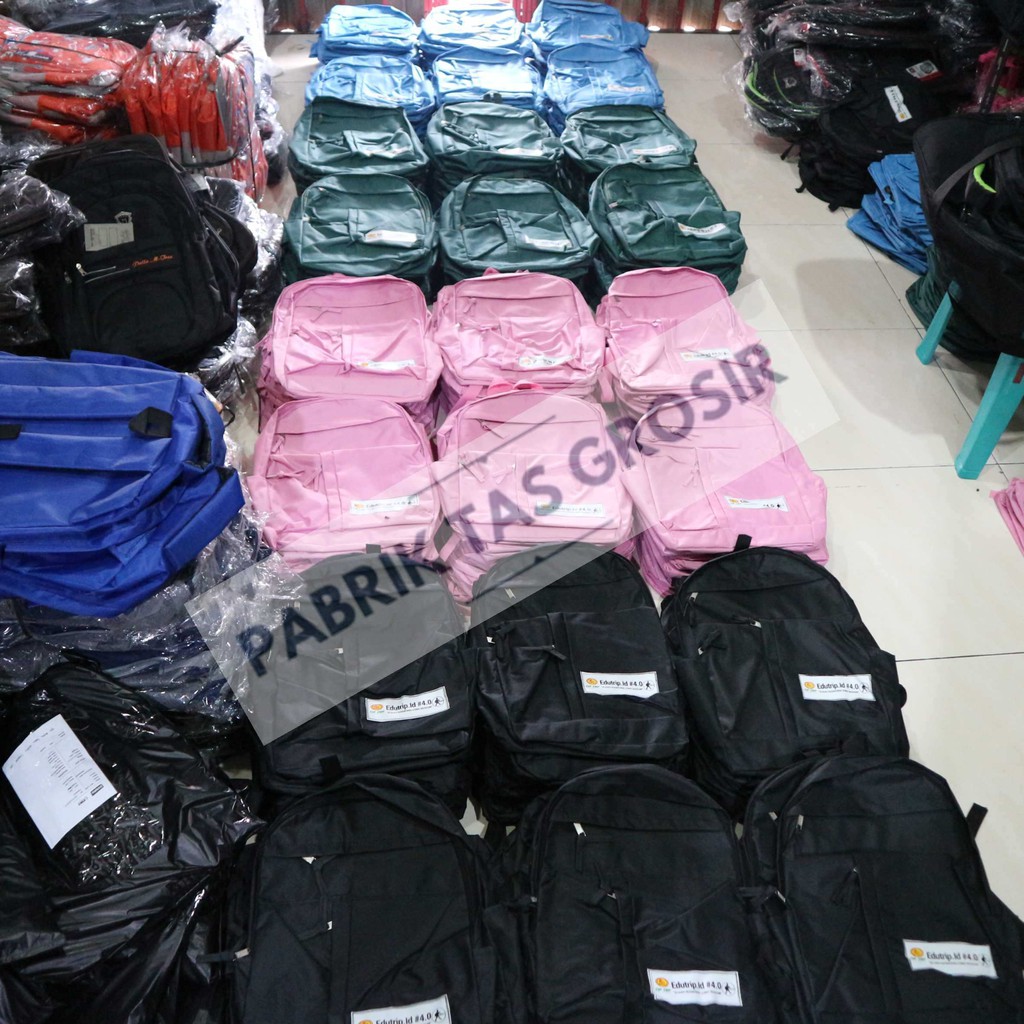 Jual Tas Grosir Murah Sablon Bordir Souvenir Seminar Kit Diklat Pelatihan Promosi Bagus Berkualitas