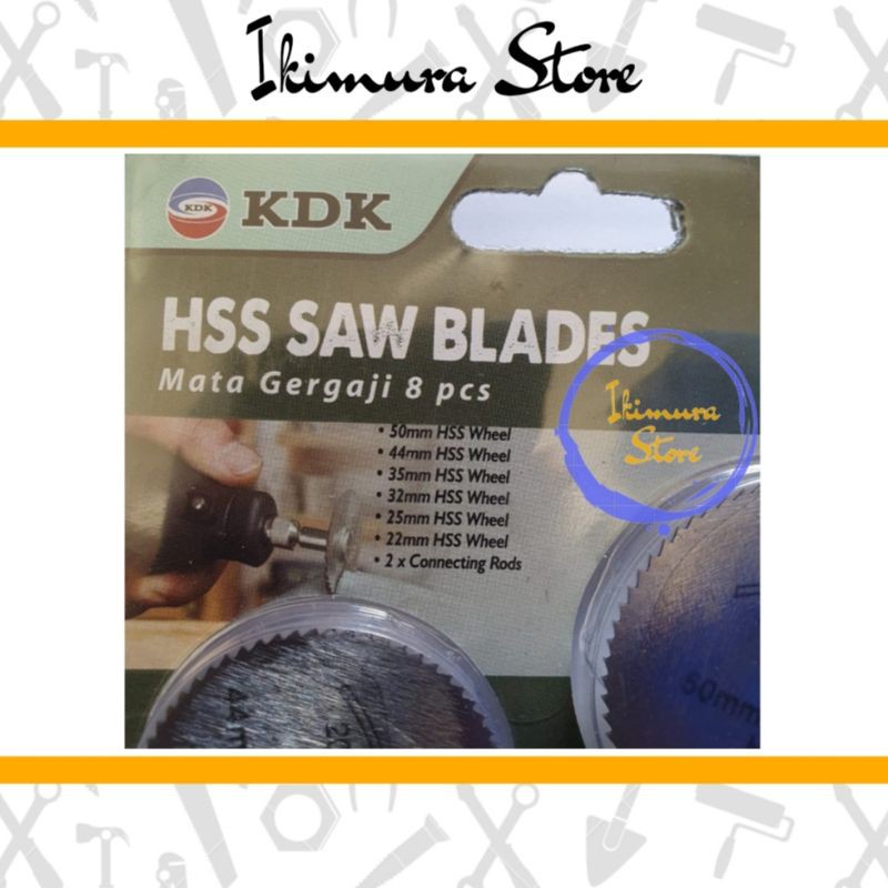 HSS Blade Saw 8 pcs