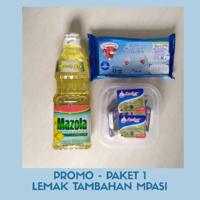 Paket 1 Lemak Tambahan Mpasi Shopee Indonesia