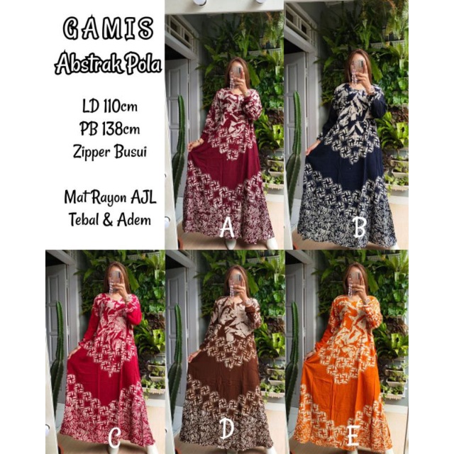 GAMIS BATIK CAP HSB HUSEIN