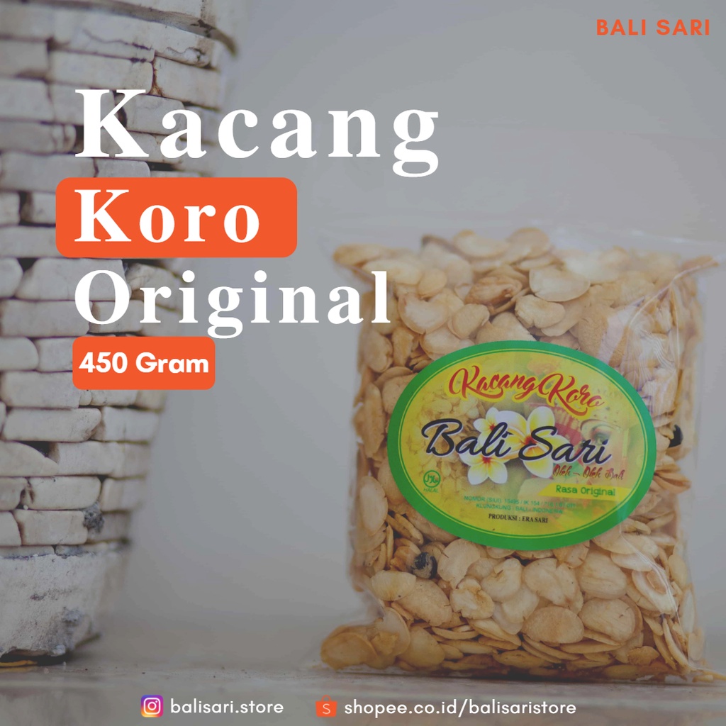 

Kacang koro original 400gr