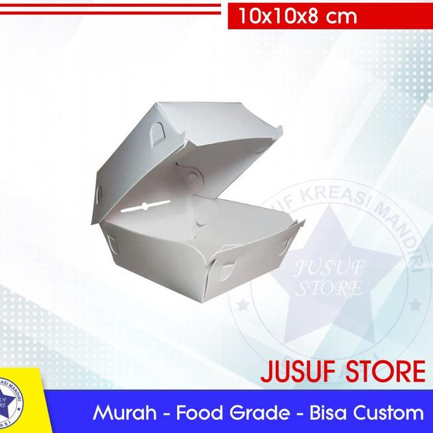➹ Box Burger Polos Foodgrade ➷