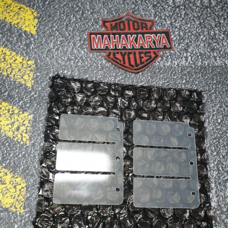 LIDAH MEMBRAN NINJA S R RR PLAT RUMAH MEMBRAN 2 PCS RACING