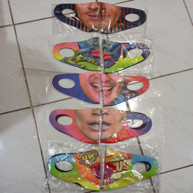 Scuba Masker Wajah Pria&wanita(random) Gk Bs Pilih