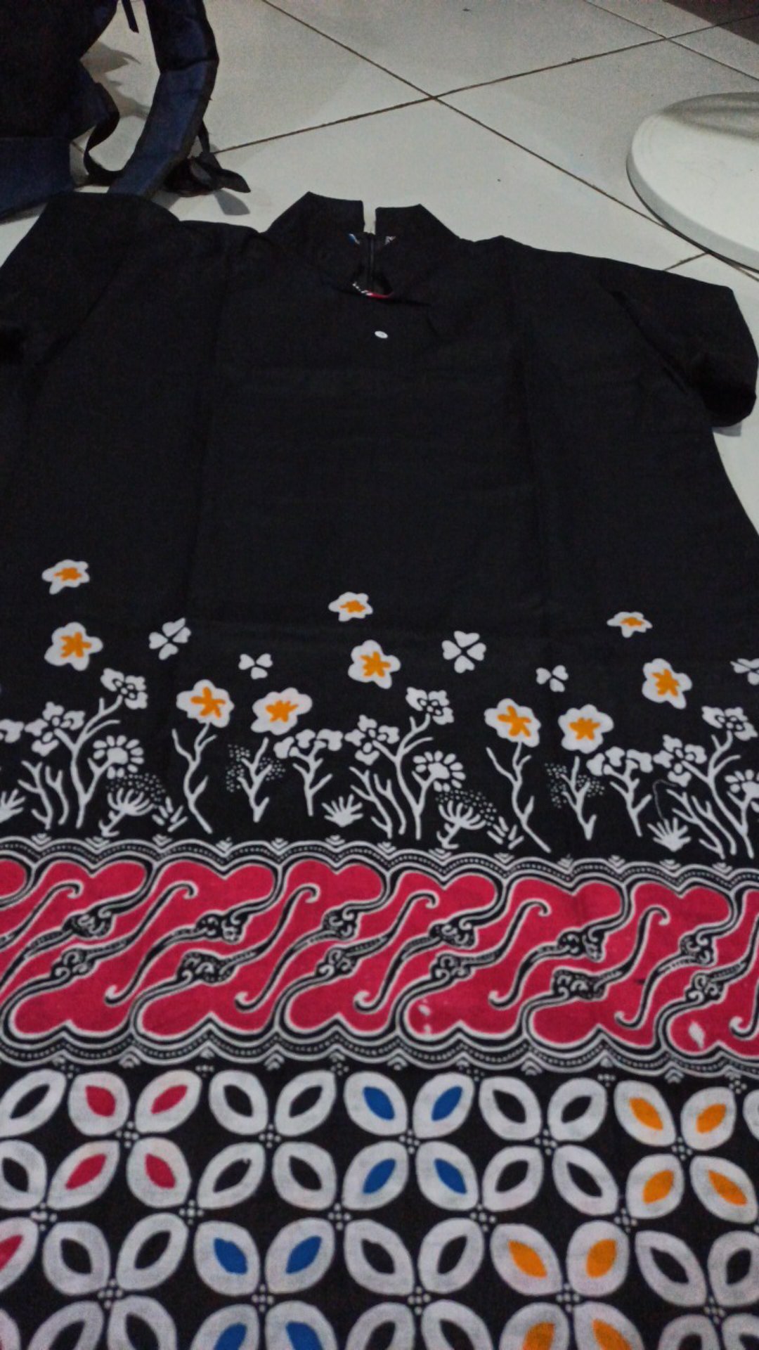 Batik Tunik Motif Terbaru Pekalongan Original Zipper M L Xl Xxl Xxxl Td 405