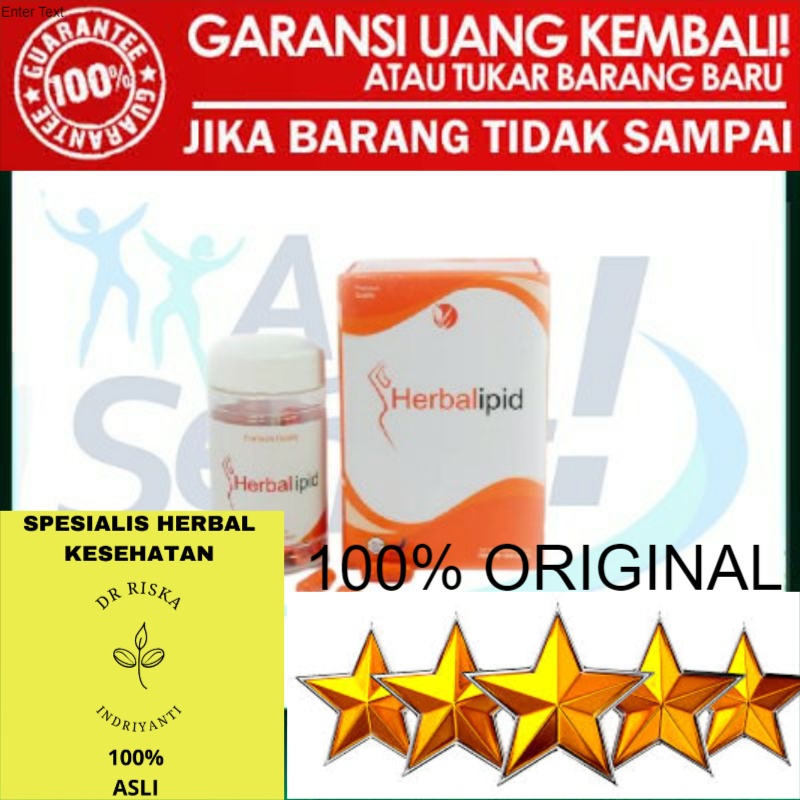 100% ASLI PROMO HERBALIPID PELANGSING BPOM