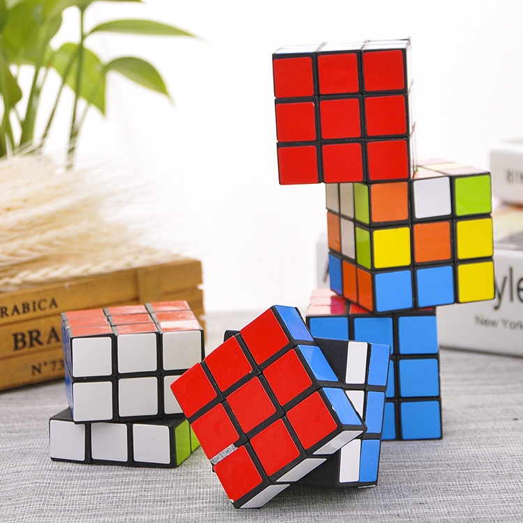 RUBIK CUBE 3 X 3 MAINAN PUZZLE EDUKASI ASAH OTAK MAGIC CUBE / MAINAN EDUKASI ANAK / KUBUS RUBIK