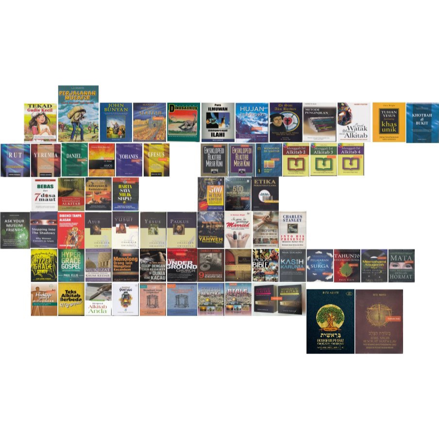 RB A) 50 Janji-Janji Allah. Selipan buku ayat Alkitab. Bookmarks. Pembatas buku.