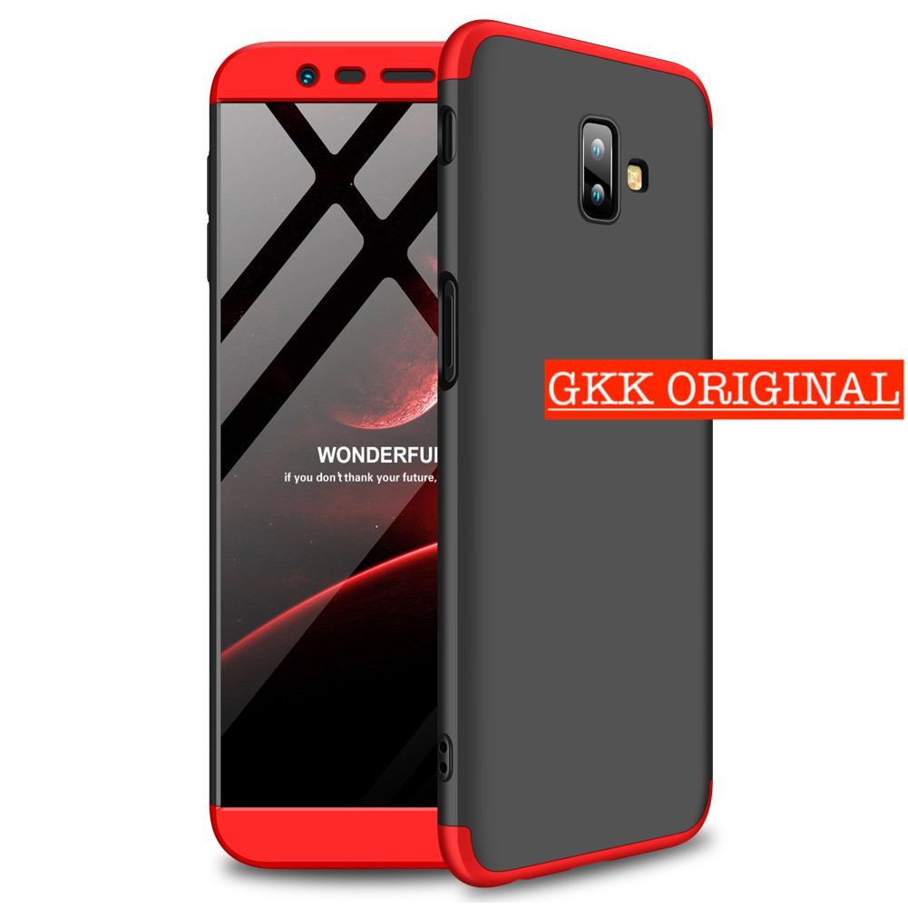 Gkk original samsung j6 plus full cover armor 360