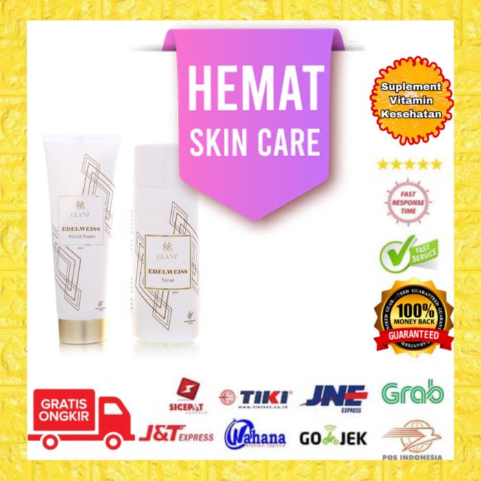 GLANZ DAY & NIGHT CREAM PAKET HEMAT kecantikan Beauytzen KK