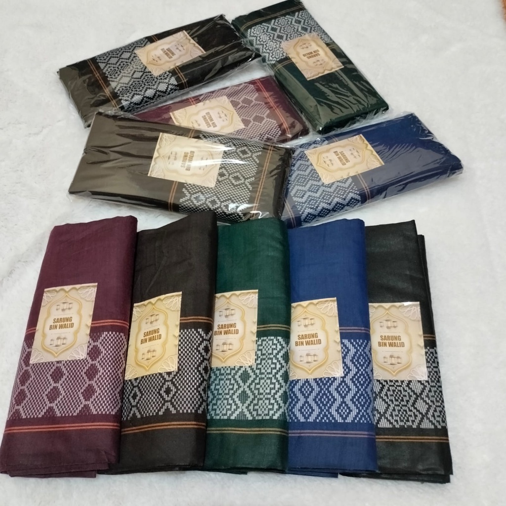 Sarung Tenun Songket Kain Sarong Murah Bin Walid  Dewasa