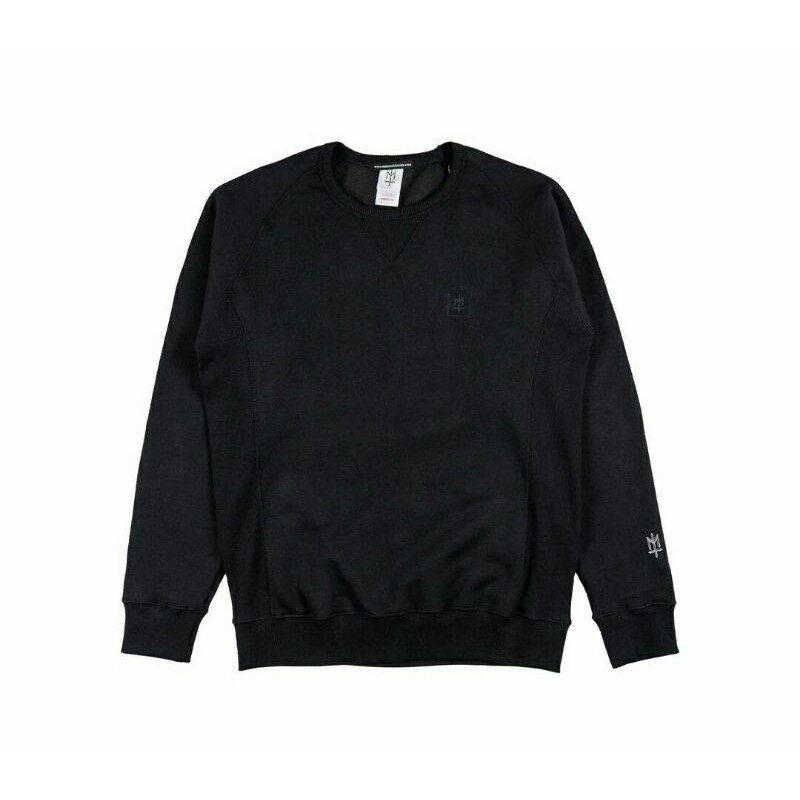 MATERNAL DISASTER CREWNECK BOX BLACK