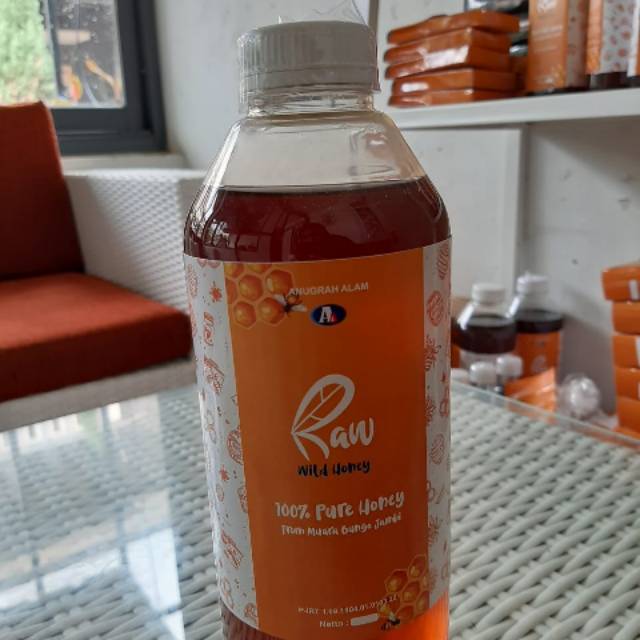 

Madu Liar Jambi Raw Wild Honey Kemasan Keluarga 1 Liter