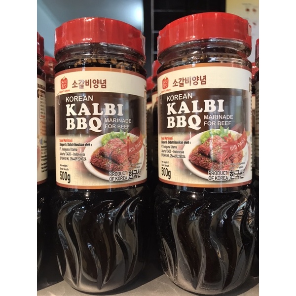 

jinsung korean BBQ KALBI BULGOGI 500GR HALAL original