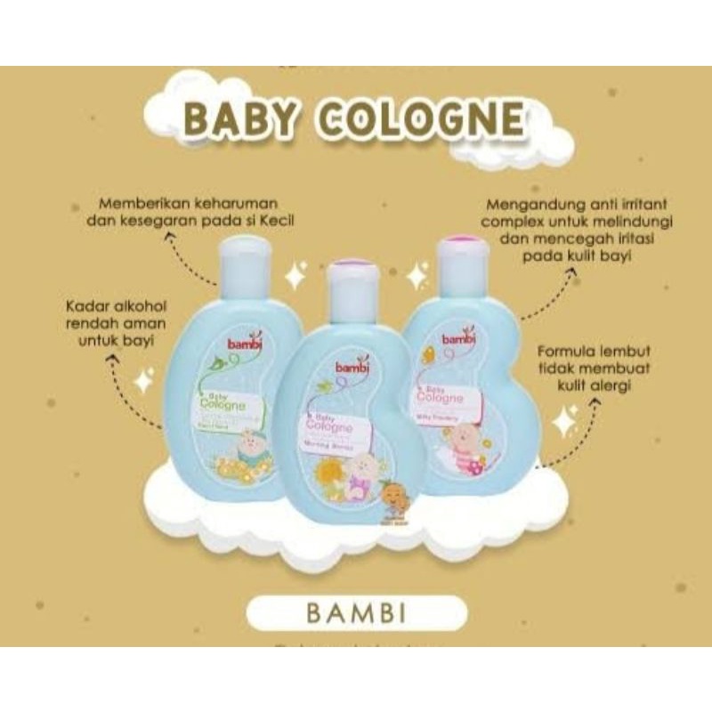 Bambi Baby Cologne 100ml