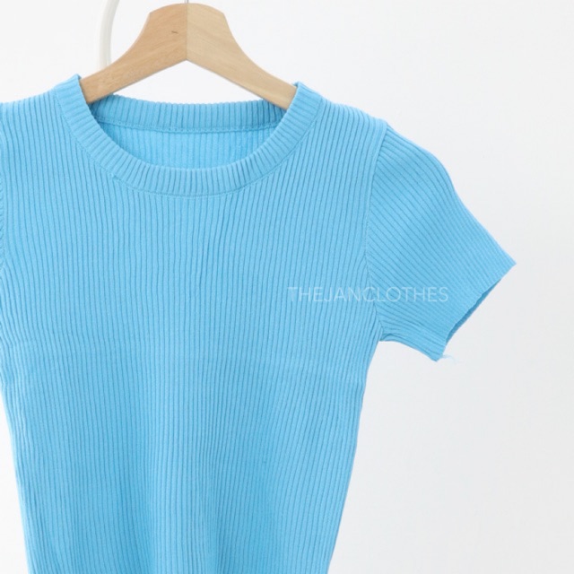 Homi knit tee -Thejanclothes