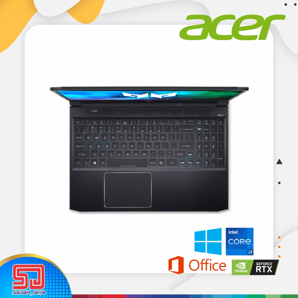 Acer Helios 300 PH315-54-712C i7-11800H / 16GB / 512GB SSD / 15.6″ QHD / Win10+OHS