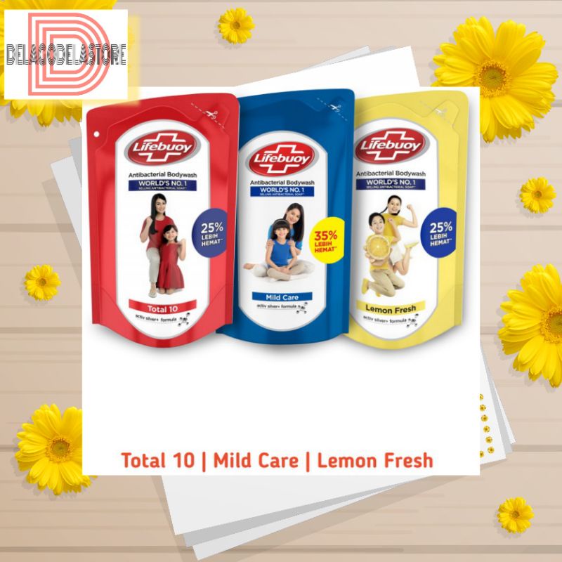 Lifebuoy Sabun Mandi Cair 825ML / Lifebuoy Body Wash 825ML